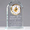 10 Year Anniversary Glass Clock Gift
